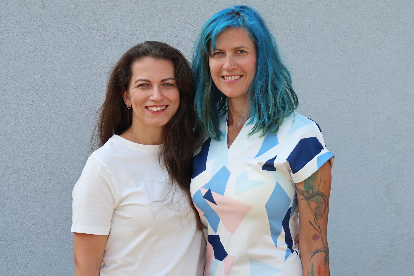 Założycielki gabinetu Vetmír: MVDr. Dagmar Dziekaniková (po lewej) i MVDr. et Mgr. Barbora Michalíková (po prawej).